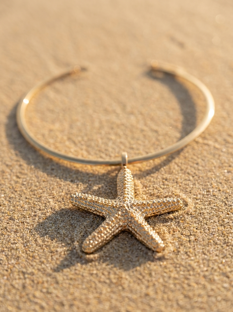 Collar Gargantilla Estrella de Mar