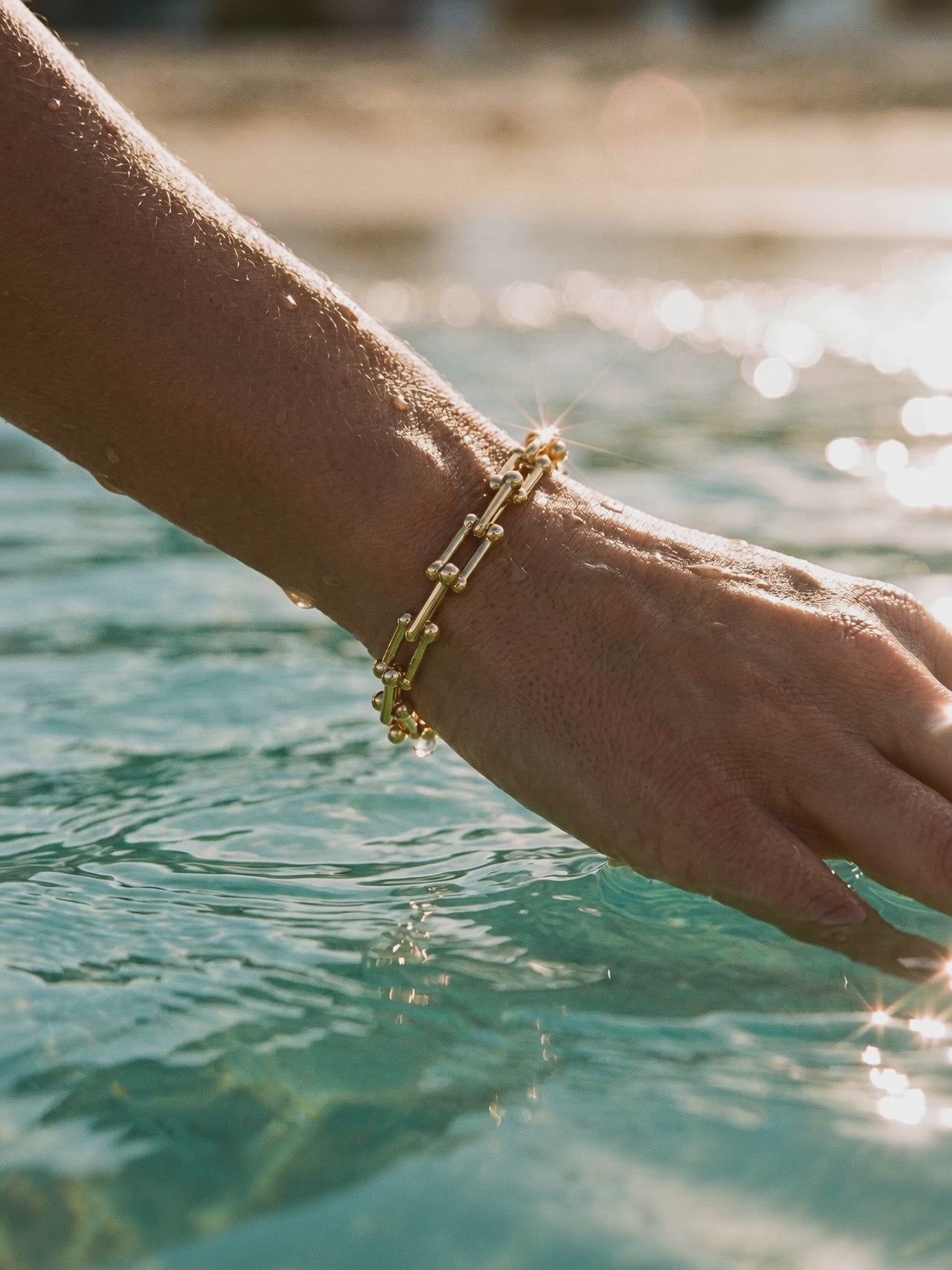 pulsera-eslabones-con-nudos video playa Buono