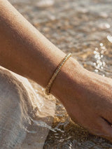 Pulsera de mostacillas en video · playa golden hour | Buono Joyas